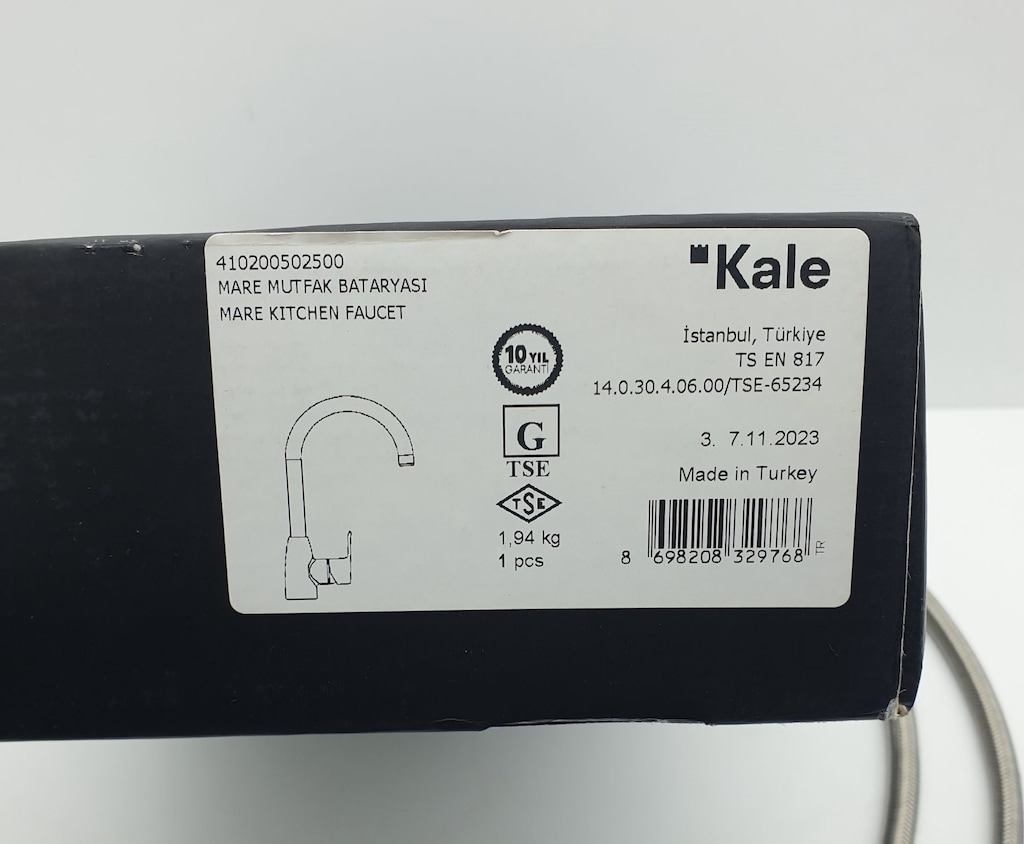 Kale Mare Mutfak Bataryası 410200502500 Sıfır Kutusunda - 11