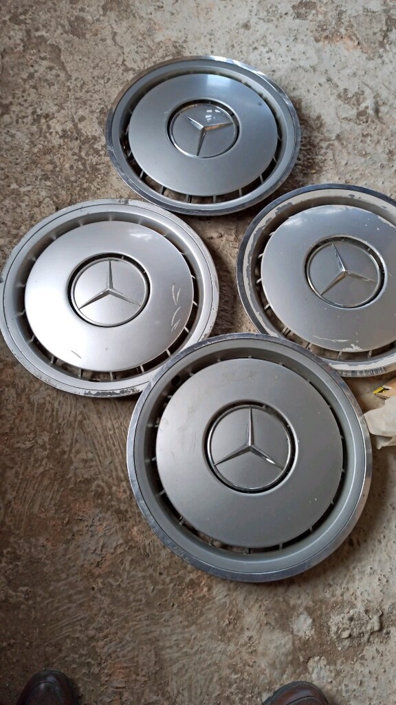 Mercedes Benz 15 inç cant kapağı takımı 4ADET Kara Cant takımı - 3