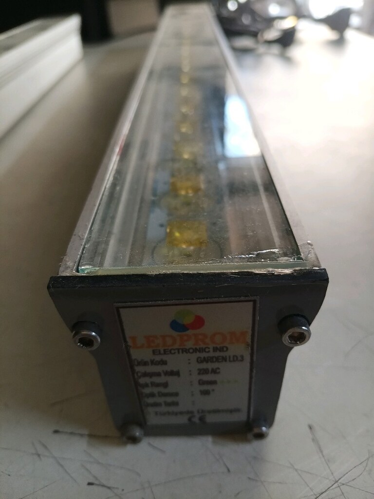 green 50 cm.ledprom üretimi 3yil garantili.bahce,bina yüzeyi cree line - 2