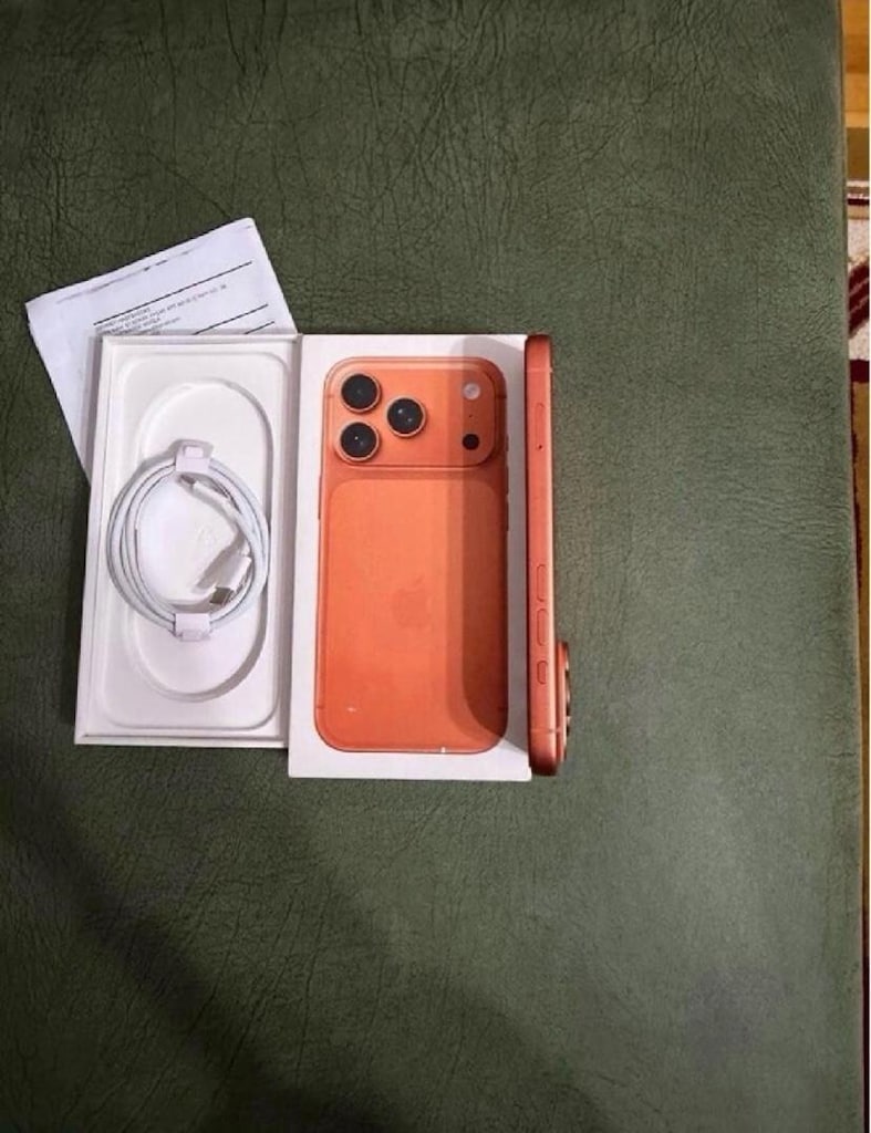 iphone 17pro max 512gb (16 ay garantili pil 100) - 5