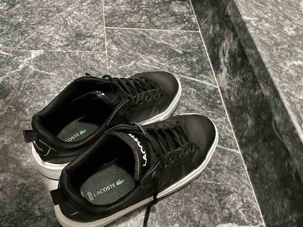 göründüğü gibi klasik siyah lacoste ayakkabı - 6