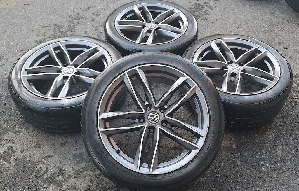 225 45 18 JANT LASTİK TAKIMI PASSAT JETTA SEAT SKODA T4 CADDY AUDİ - 5