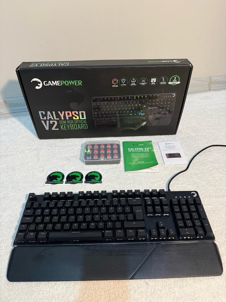 Gamepower Calypso V2 RGB Red Switch - 2