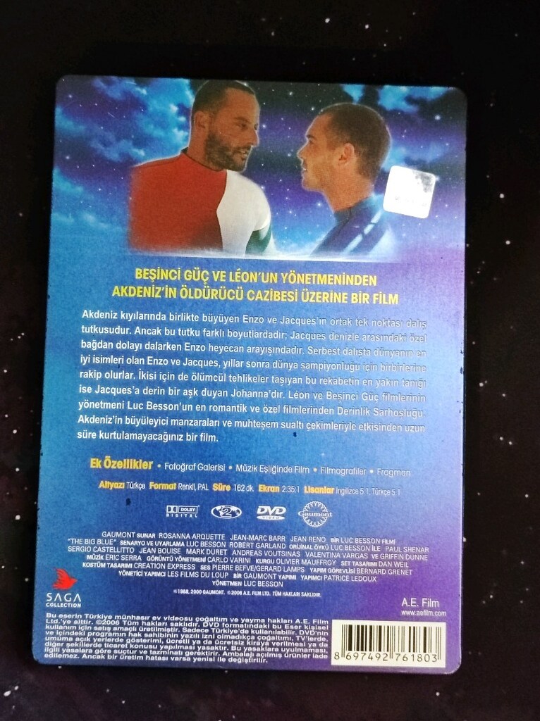 Derinlik Sarhoşluğu Steelbook Metal Kutu DVD Film - 8