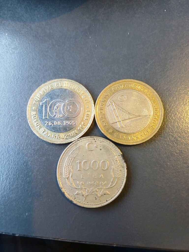1lira taarruz canakkale ve 1000lira - 2
