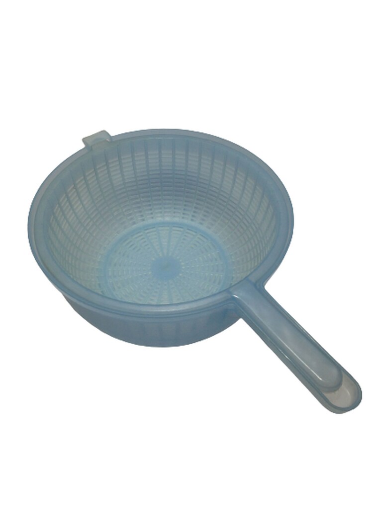 SÜZGEÇ KEVGİR MAKARNA VS. MAVİ PLASTİK 24x24x10cm - 3