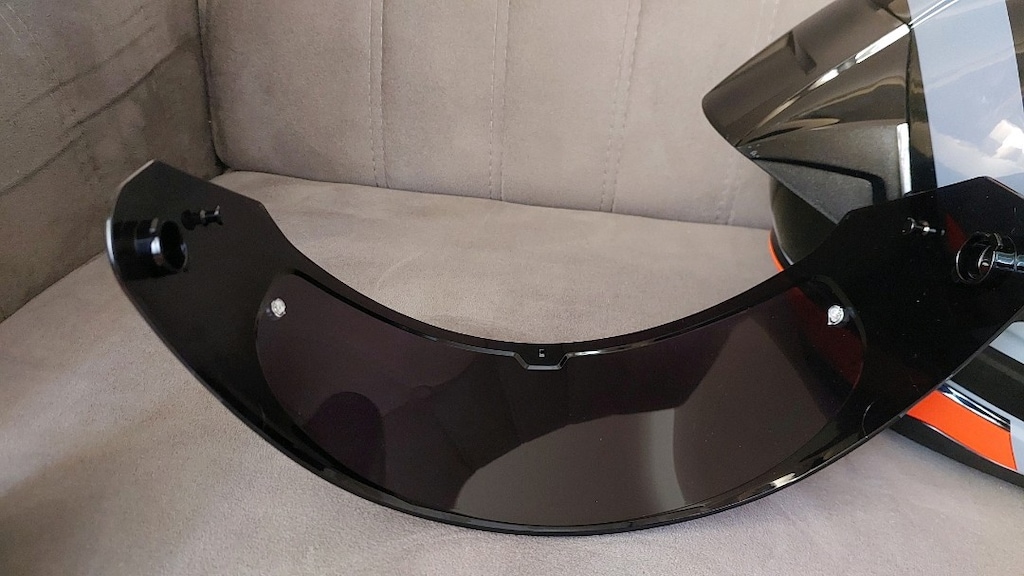 LS2 Rapid 2 Race Chos Siyah-Kırmızı Kask +1 Şeffaf Vizörlü) - 4