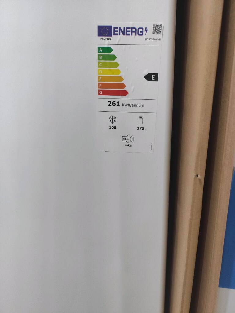PROFİLO DB 3055WVEVN 500 Lİit KAPASİteALTTAN DONDURUCULU NOFROST sıfır - 3