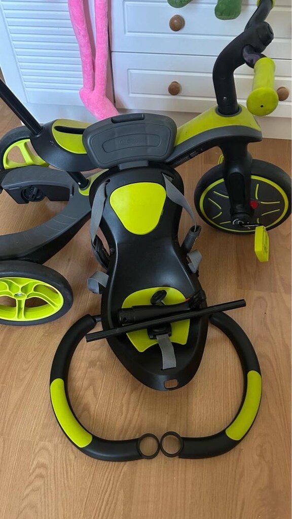 Globber Explorer 4in1 Trike Bisiklet Mint Yeşili - 2