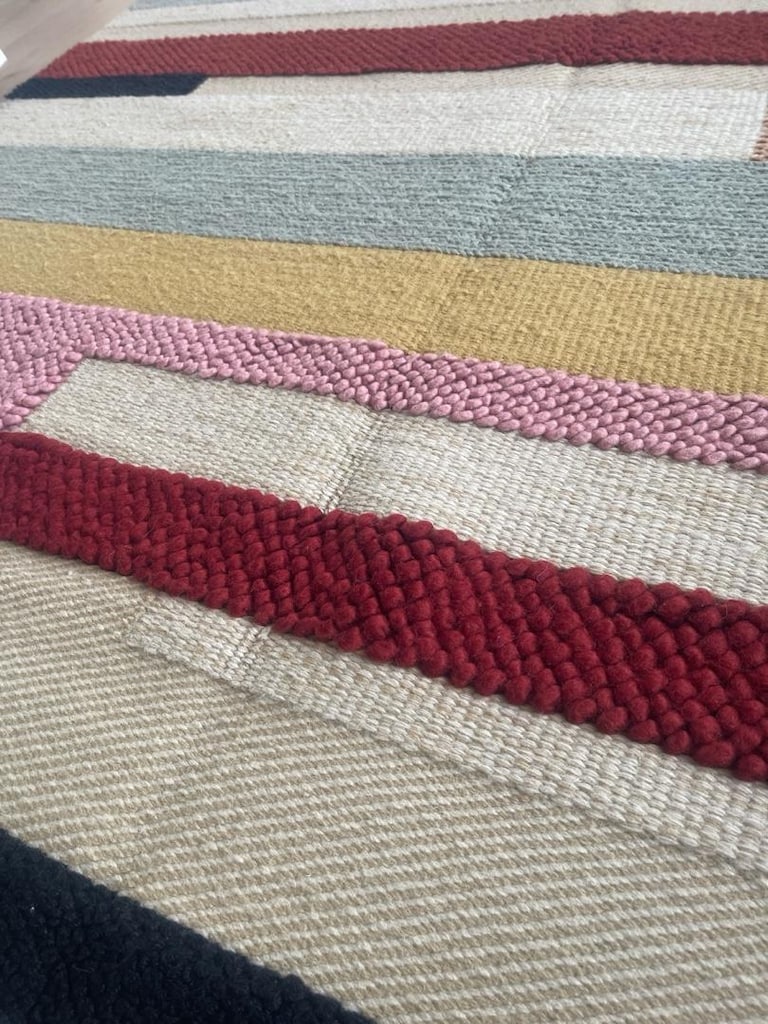 IKEA BRÖNDEN Çok Renkli El Dokuması Halı - 6 m² - 4