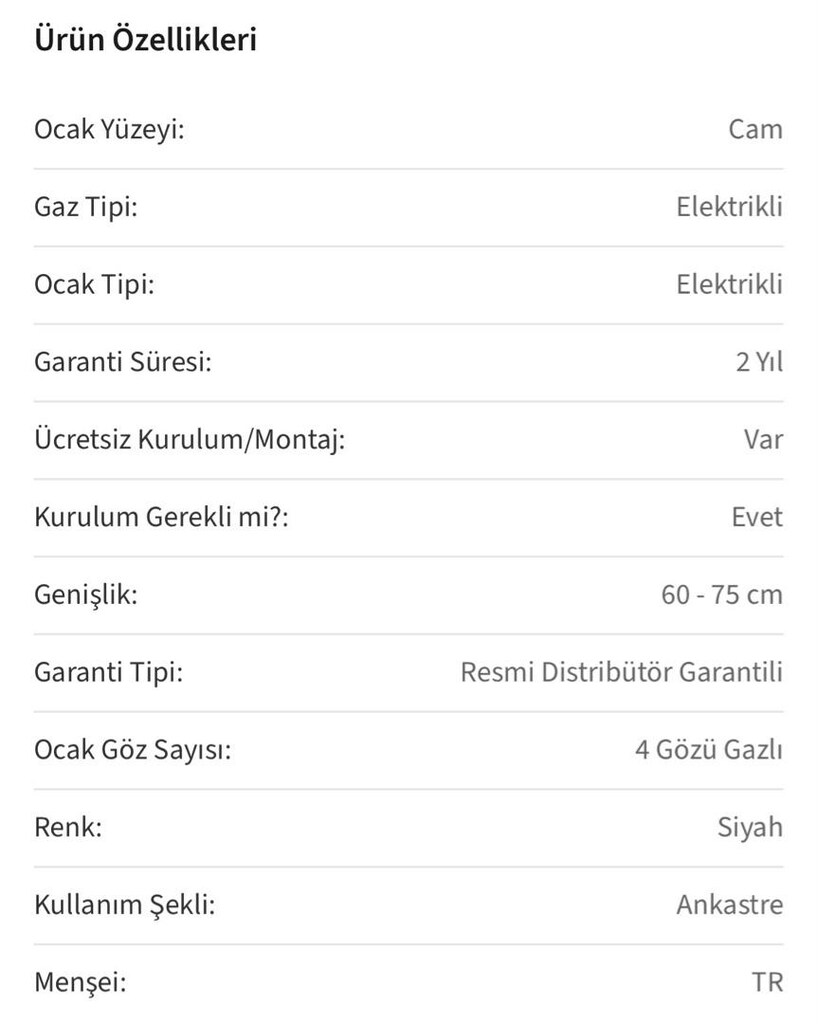 Teka IBC 64100 SSS BK İNDÜKSİYONLU OCAK (SIFIR) - 5