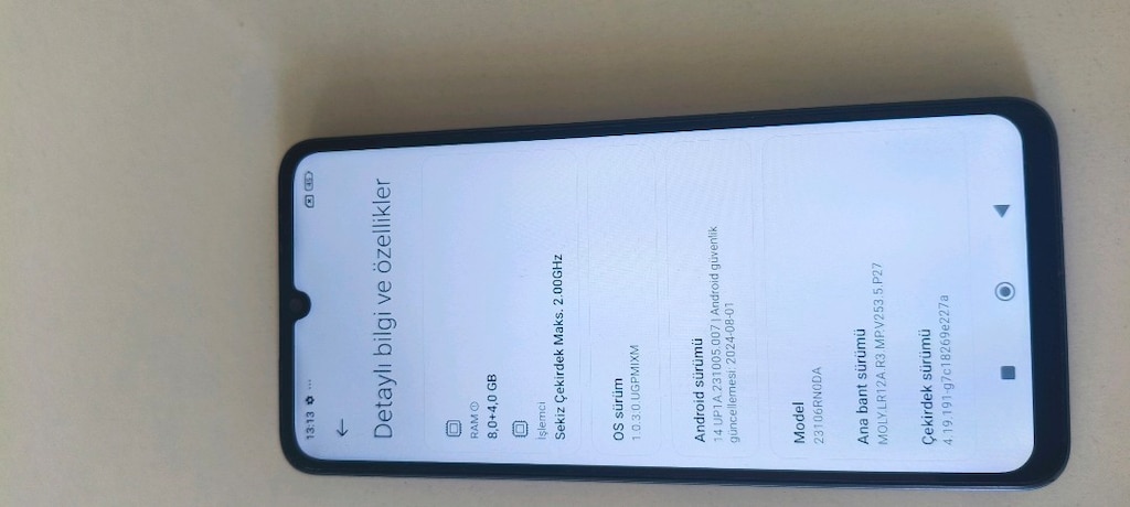 REDMİ 13C_256 GB_12 RAM_CİFT SİM. SİFİR AYARİNDS. TAKASLİ - 5