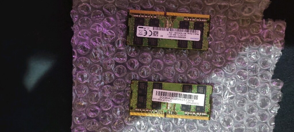 Samsung 32GB (2x16) DDR4 2666MHz Laptop RAM - 16