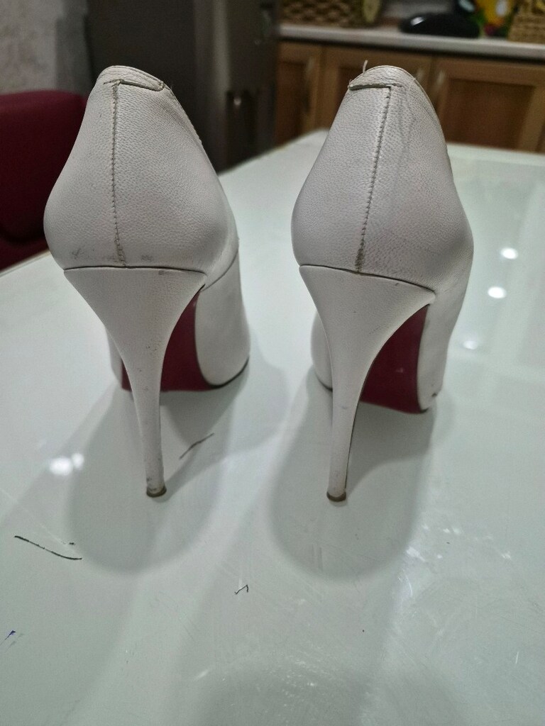 DERI RENKLI PIMLI DEKOLTELI SIVRI BURUN 13 cm - 5