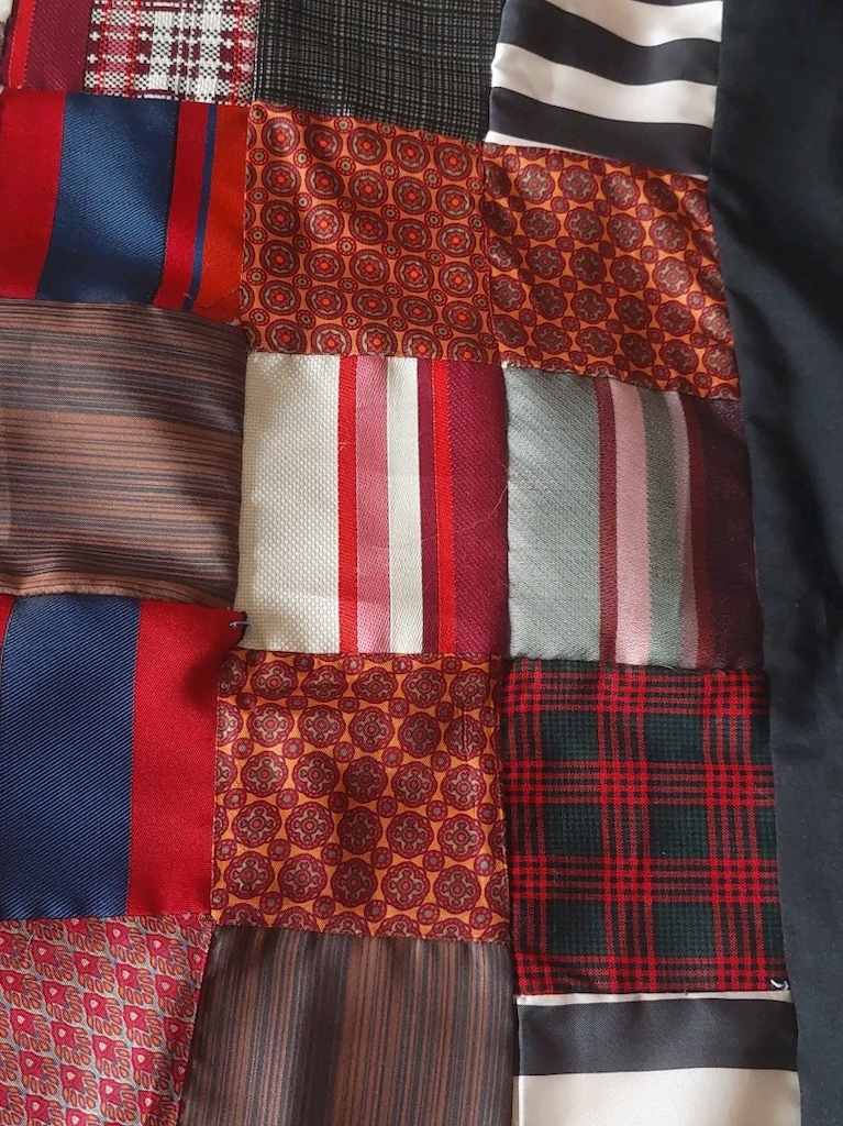 BOHCA KIRKYAMA PATCH WORK VİNTAGE DÖNEM SANDIKTAN 90CM - 7