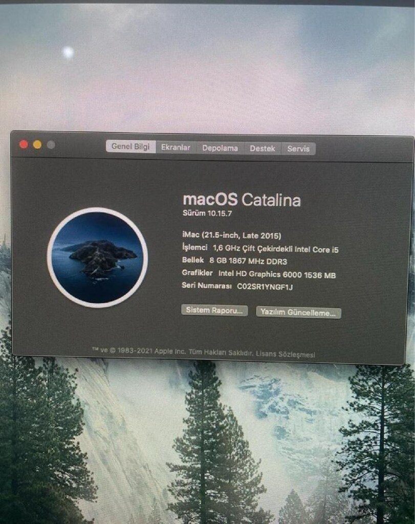 iMac Late 2015 Sıfır Ayarında YENİ SÜRÜM - 5