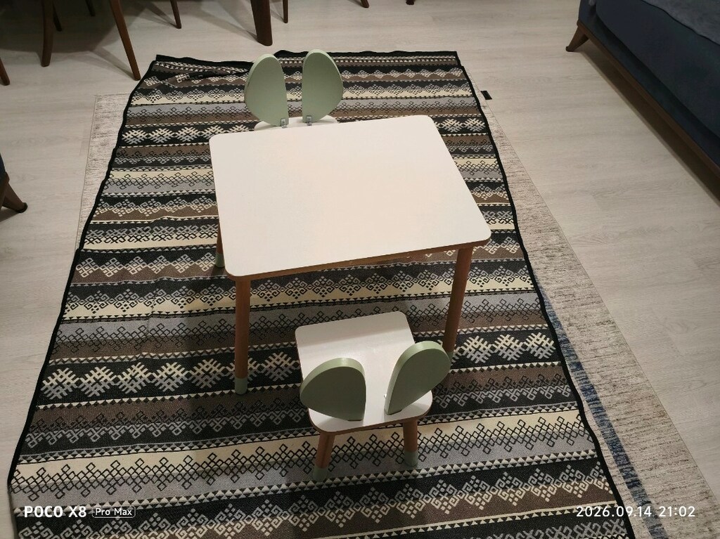 Çocuk aktivite masa sandalye takımı - 3
