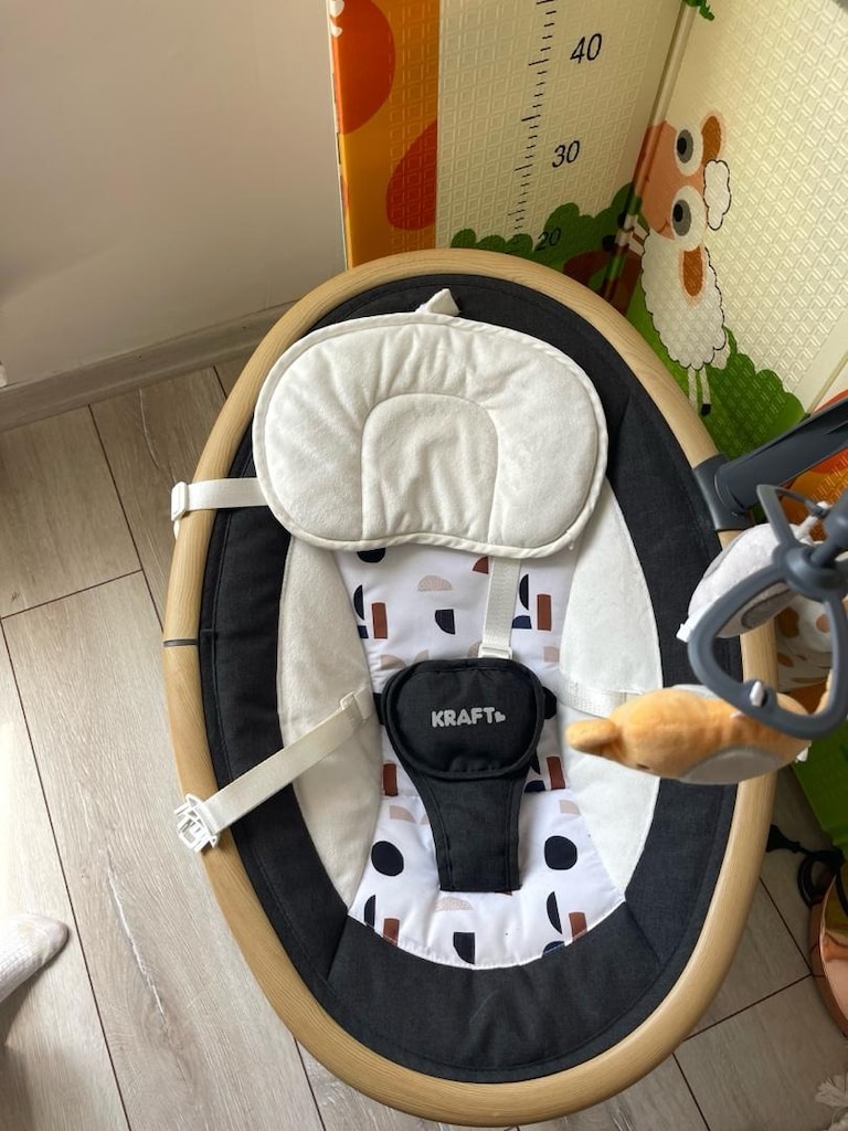 kraft otomatik sallanan(seviyeli) müzikli dönenceli ana kucağı - 5