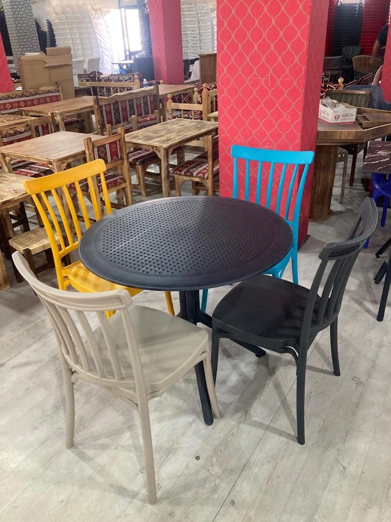 PLASTİK MASA TAKIMLARI DIŞMEKAN ÇAYBAHÇESİ CAFETERYA - 2