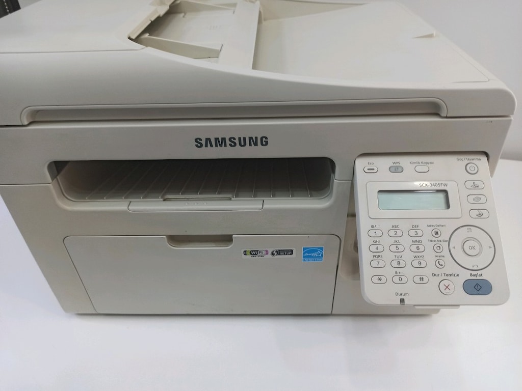 Samsung Scx-3405Fw Lazer Yazıcı Wifi Tarayıcı Faks Fotokopi Toner li - 2