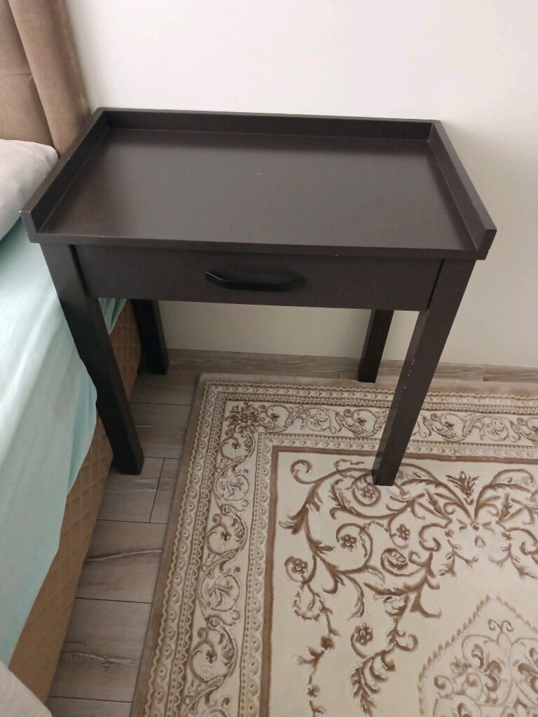 Masif MDF Komodin / Yan Sehpa – Çekmeceli - 3