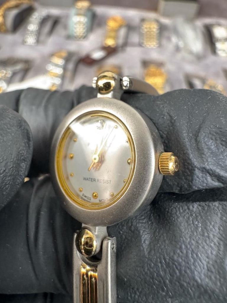 Pier Gold 24K Altın Kaplama Swiss Vintage Kadın Saati (Sıfır) - 3