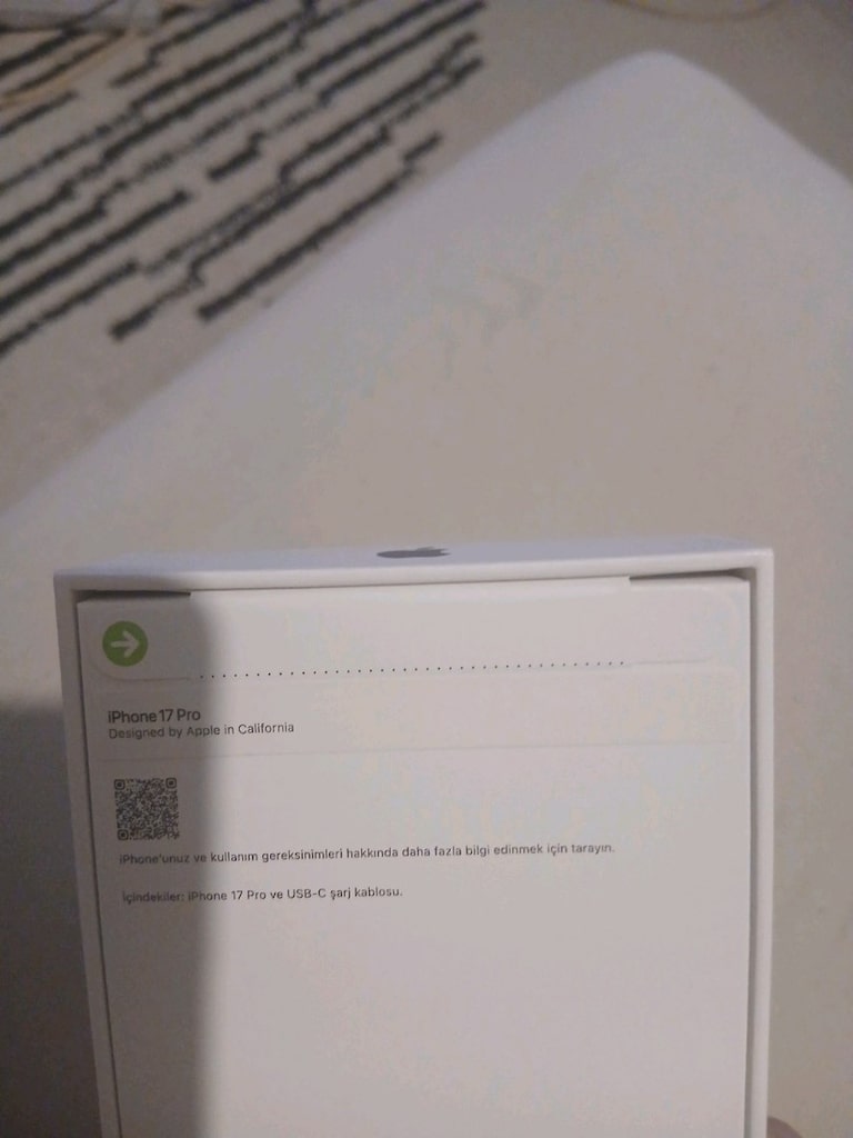Iphone 17 Pro 256 gb - Sıfır- Kutusu Açılmamış - 2
