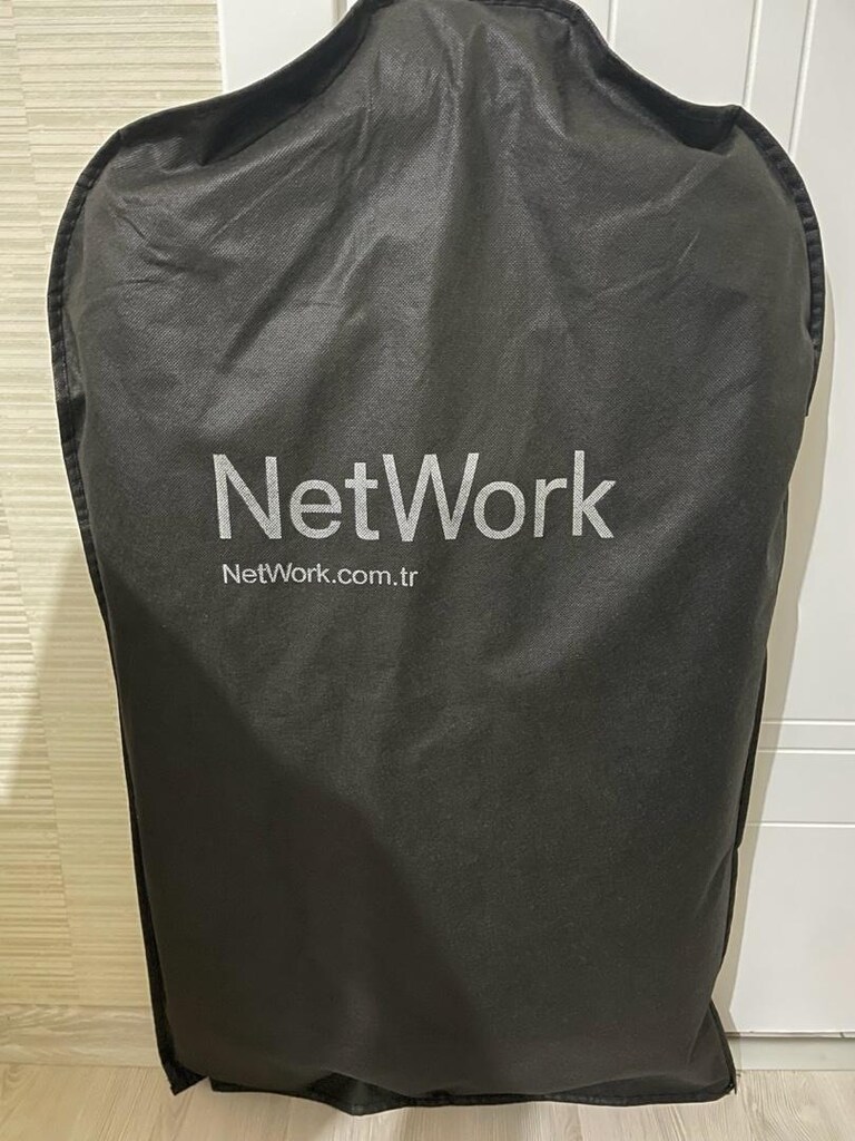 lacivert Network yün takım elbise - 8