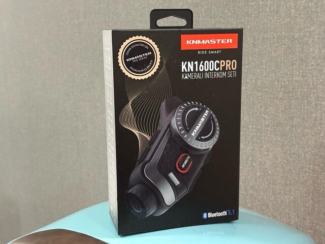 KNMASTER KN1600C KAMERALI KASK KULAKLIĞI (İntercom)