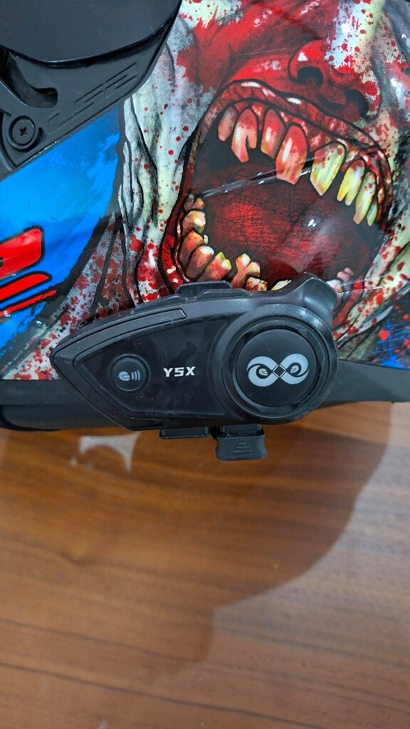 Sahibinden Sorunsuz LS2 Rapid Zombi Kask + Y5X İnterkom + Aparat Seti - 6