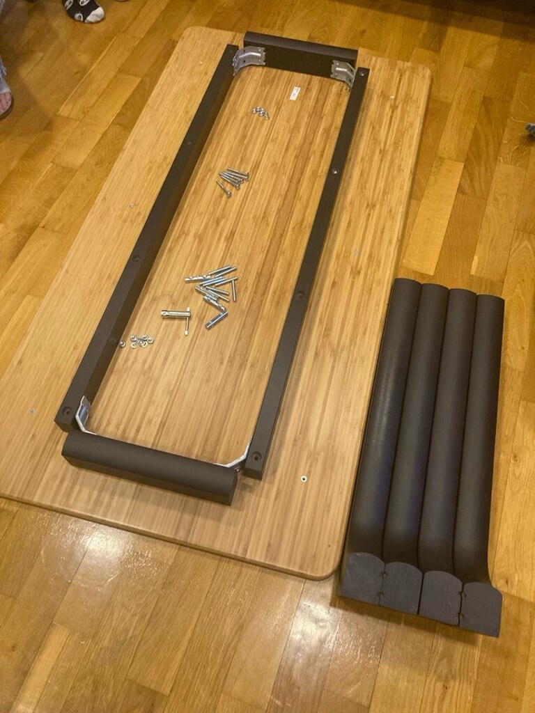 bambu ikia ahşap masa. - 5