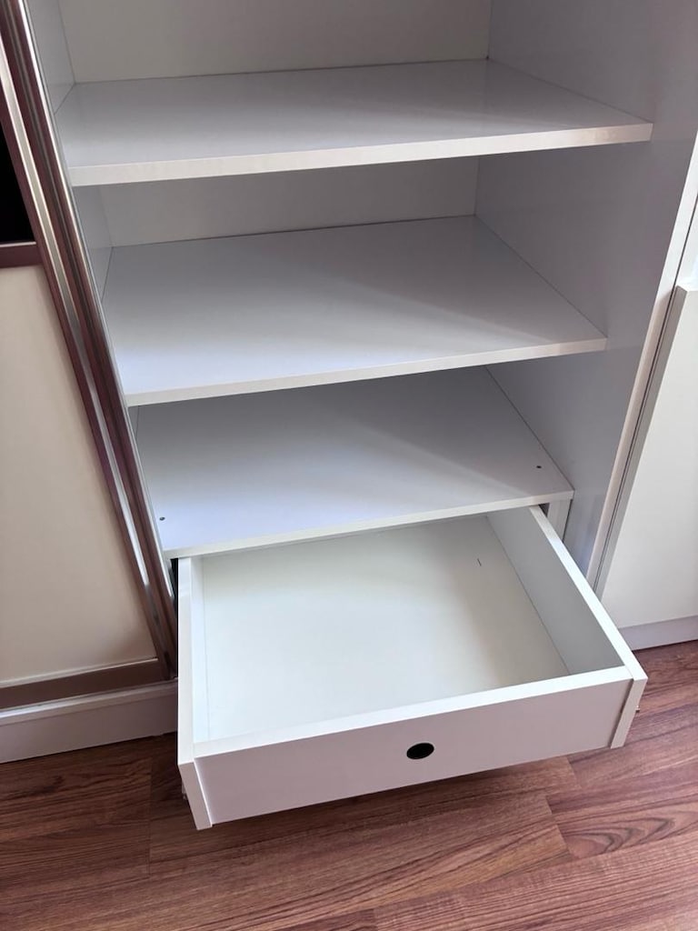 Mdf Elbise dolabı sürgülü gardrop - 3