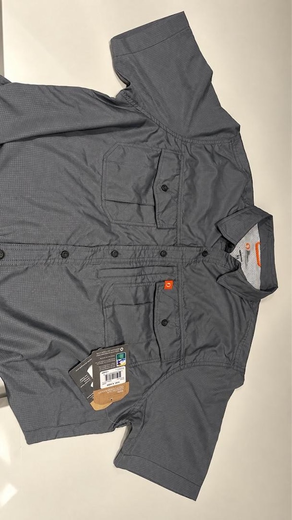 The American Outdoorsman XL Erkek Gömleği Duman Gri