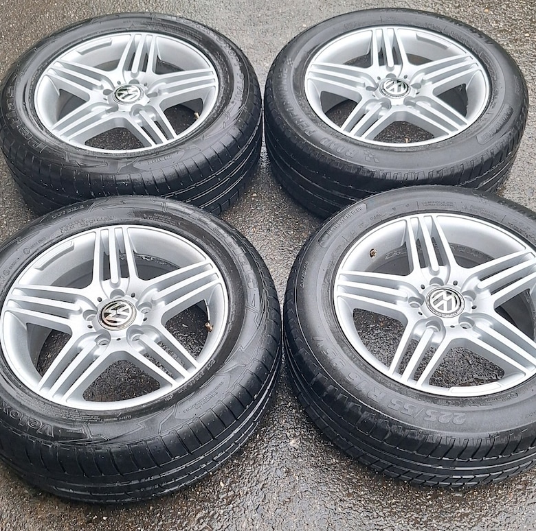 225 55 16 MERCEDES VİTO JANT LASTİK TAKIMI MERCEDES VİTO PASSAT JETTA - 6
