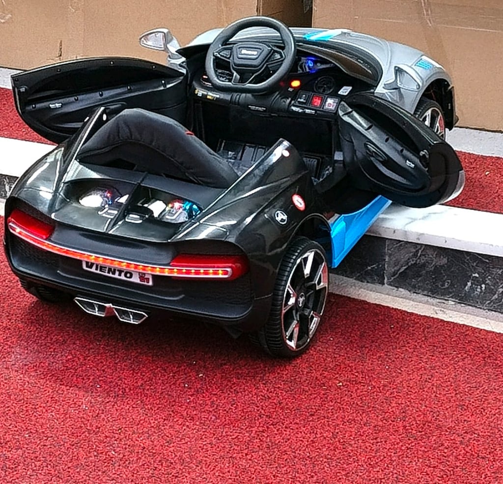(AnkaCar çocuk oto galeri)SIFIR BUGATTİ 3 İLERİ KUMANDALI AKÜLÜ ARABA - 7