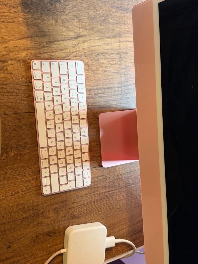 Apple iMac 24” M1 8GB 256GB Pembe – Kutulu, Klavye Mouse Tam - 5