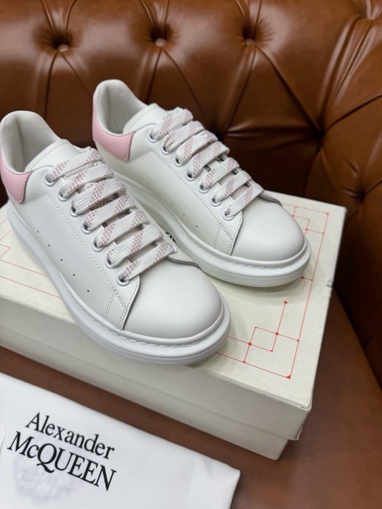ALEXANDER MCQUEEN PEMBE SPOR AYAKKABI 38 NUMARA - 2