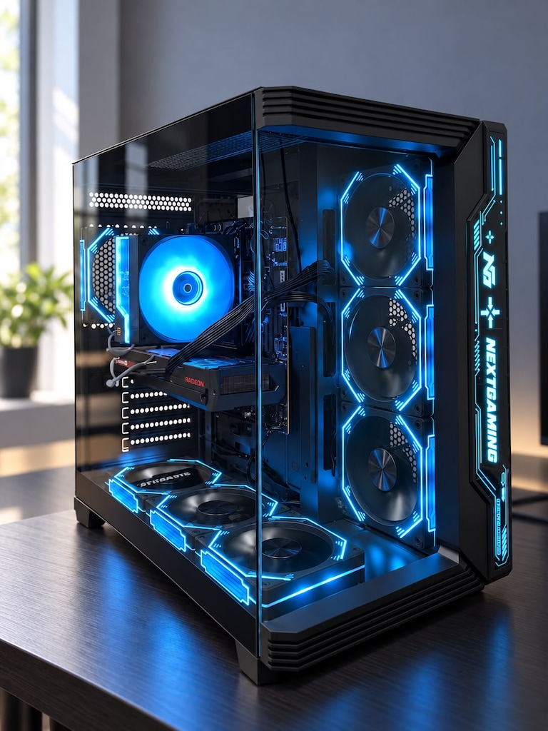 SIFIR ULTRA 5 245KF - RX 7600 8 GB GAMİNG AKVARYUM KASA - 2