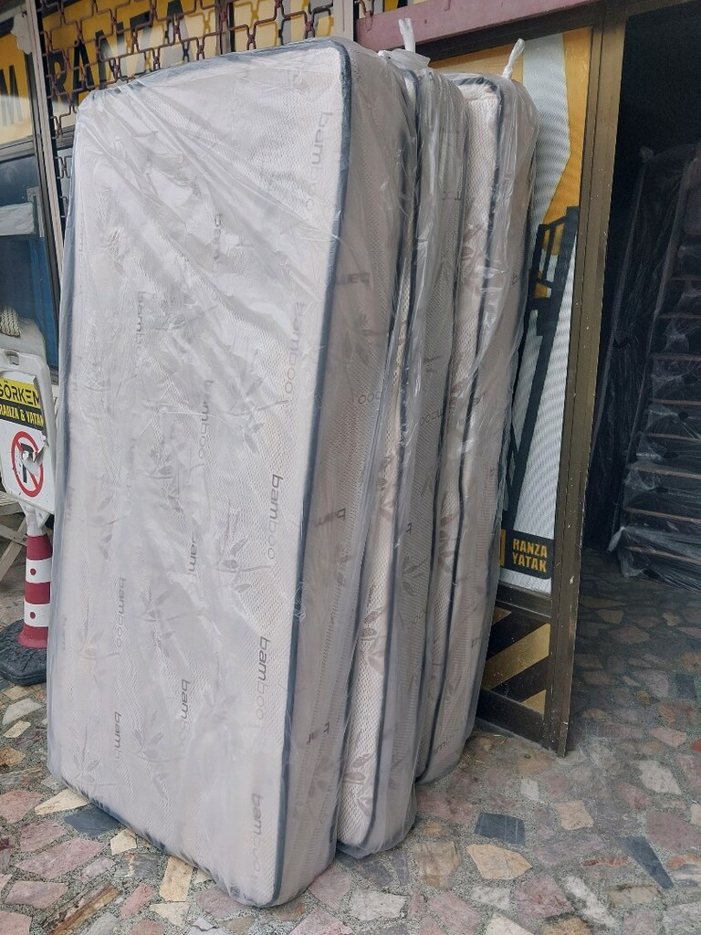 TEK KİSİLİK ORTOPEDİK BAMBOO YATAK UCRETSIZ TESLIMAT - 3