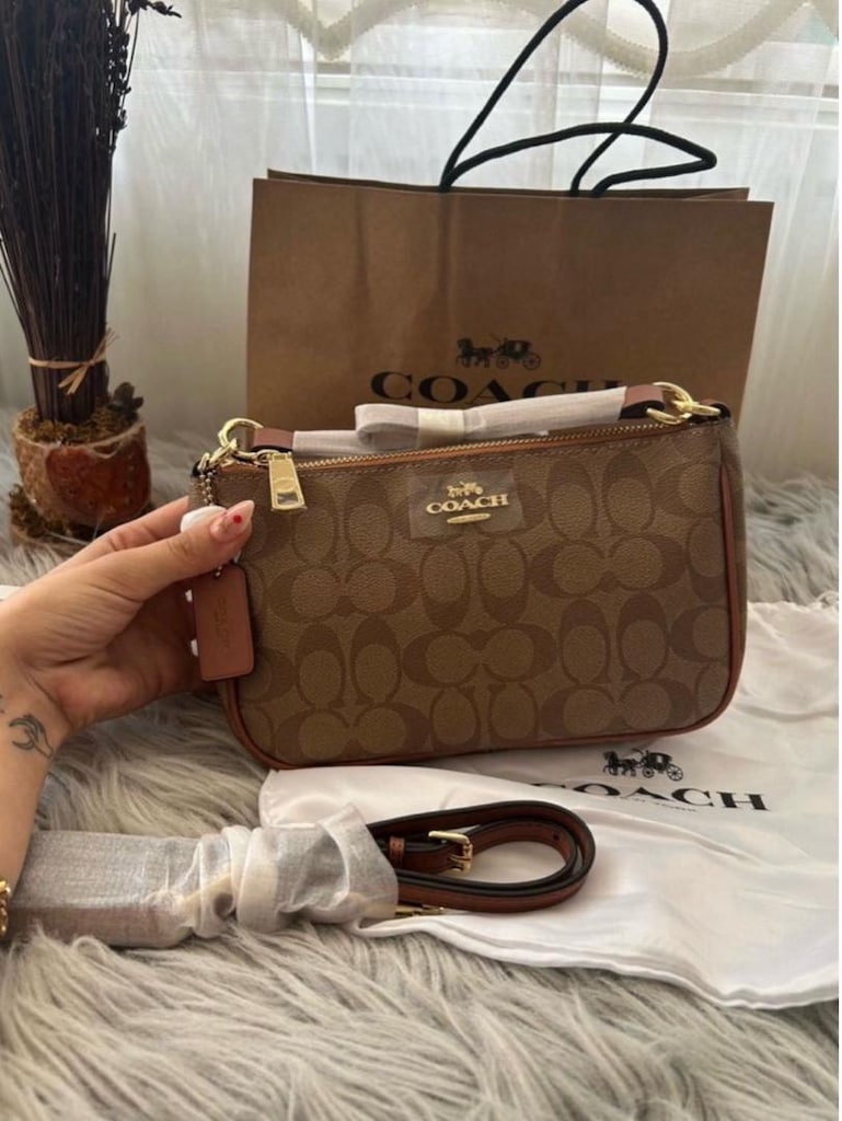 COACH MESSICO TOP HANDLE POUCH - 3