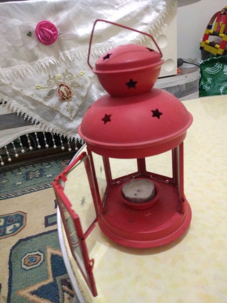 eski model mumluk yada gece lambası - 2