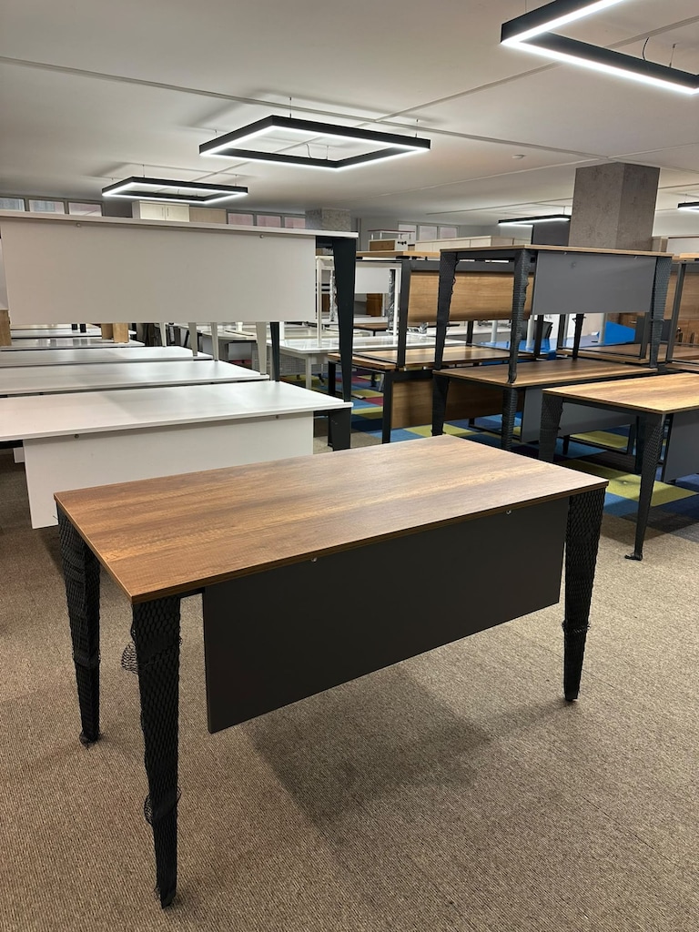 KLAS OFİS ÜSKÜDAR 140x70 CM BAROK CEVİZ ÇALIŞMA MASASI SIFIR - 4