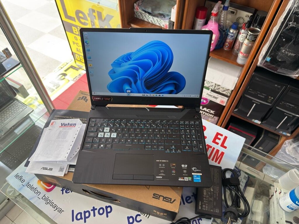 ASUS TUF F15 İ5 11400H 16/512/RTX 3050 OYUN CANAVARI - 5