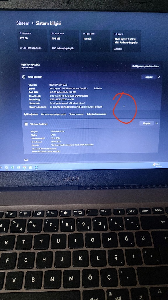 Acer Aspire 5 Laptop - 4