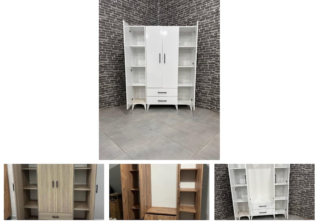 4 kapaklı elbise dolabı phdjsbmfnq - 4