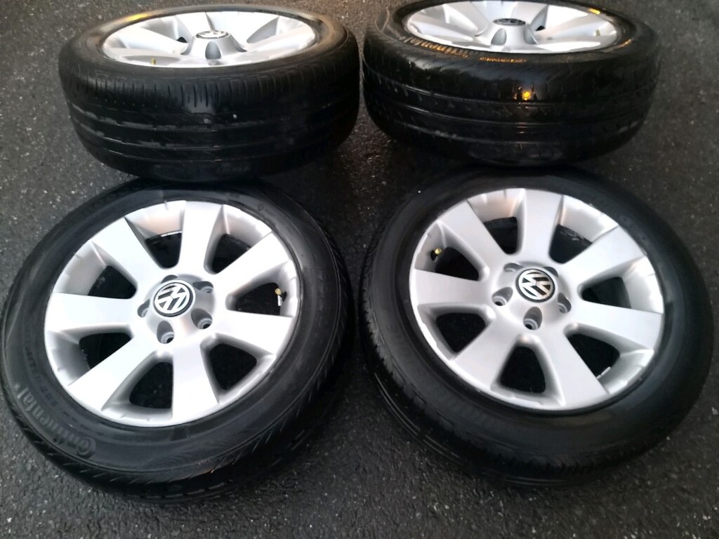 205 55 16 ORJİNAL TİGUAN JANT LASTİK TAKIMI TİGUAN CADDY JETTA GOLF - 2