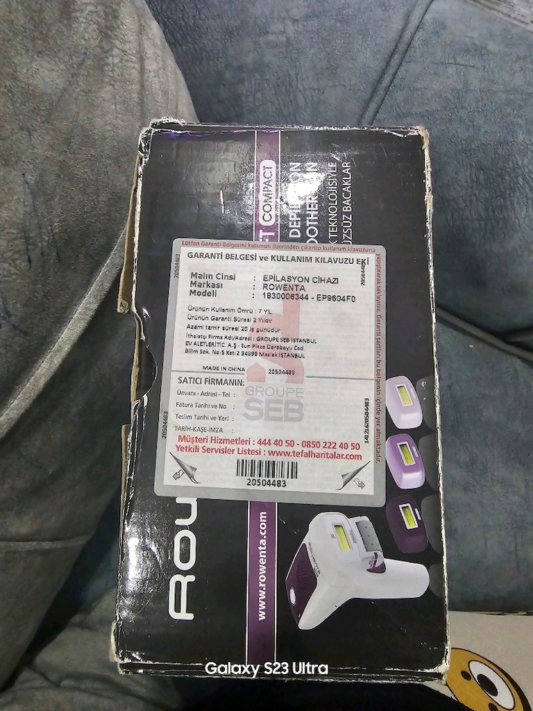 Rowenta IPL Lazer Epilasyon Cihazı – Evde kullanıma uygun Rowent - 3