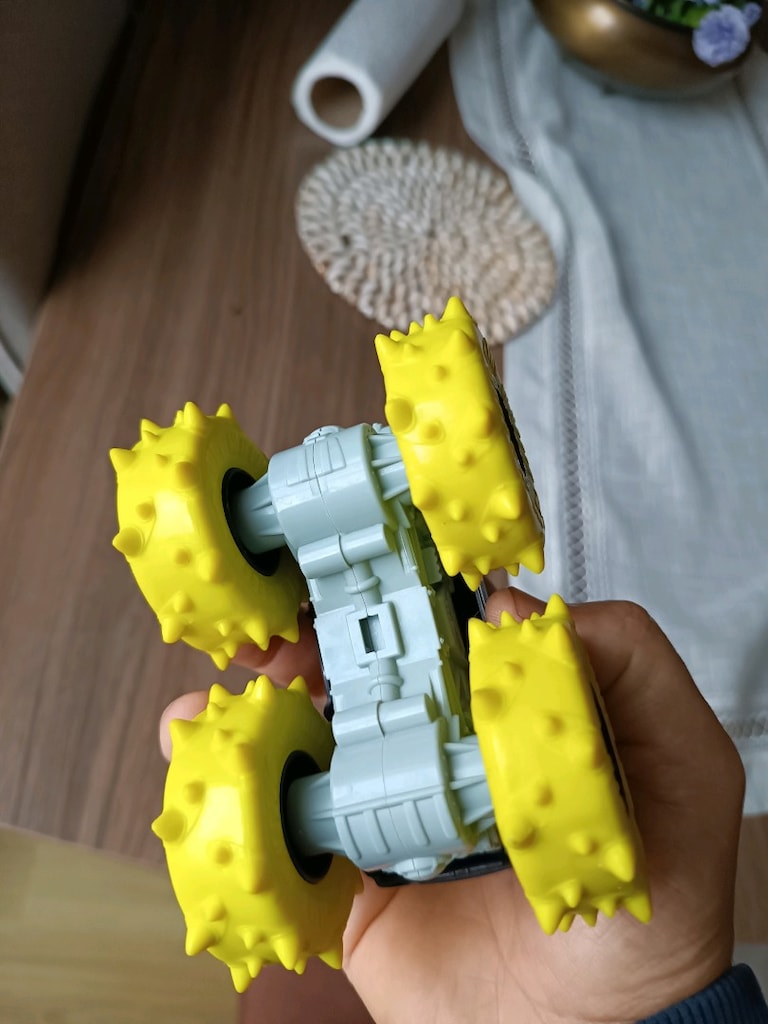 HOT WHEELS Monster Trucks Ragin Cage'n Çek Bırak Dev Teker Araba - 3