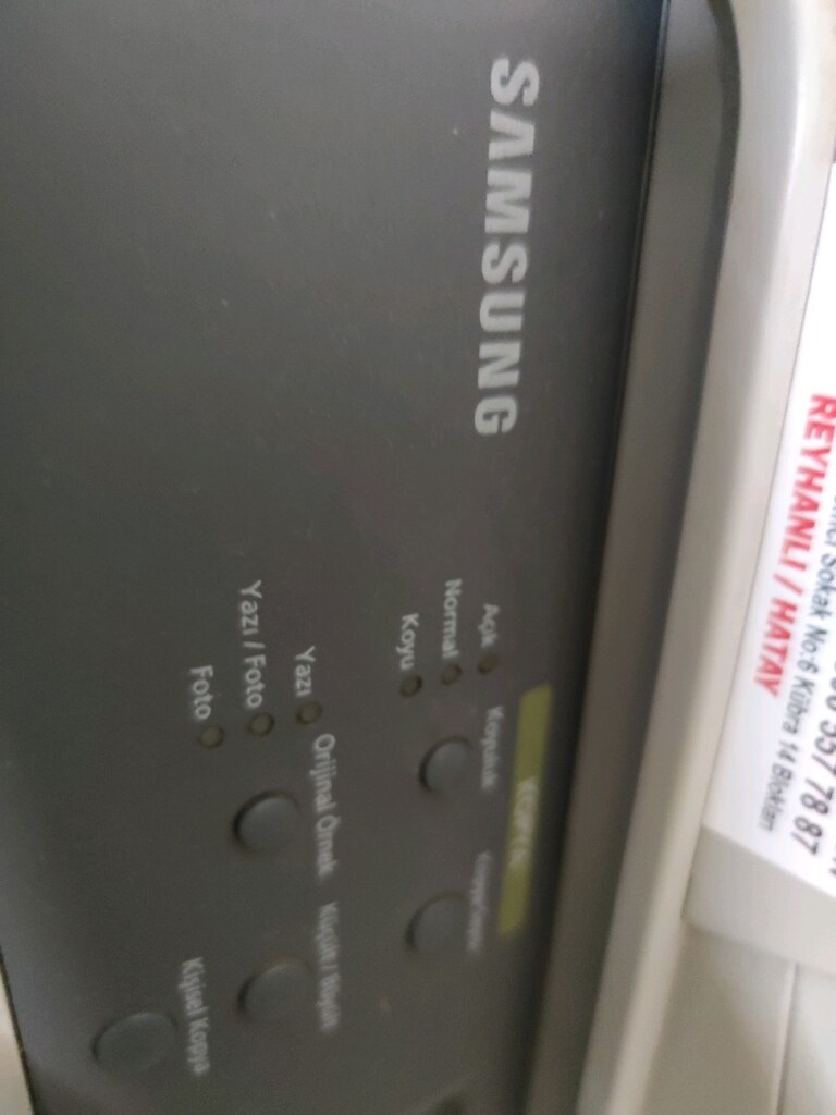 Samsung yazıcı ve fotokopi Makinesi - 3