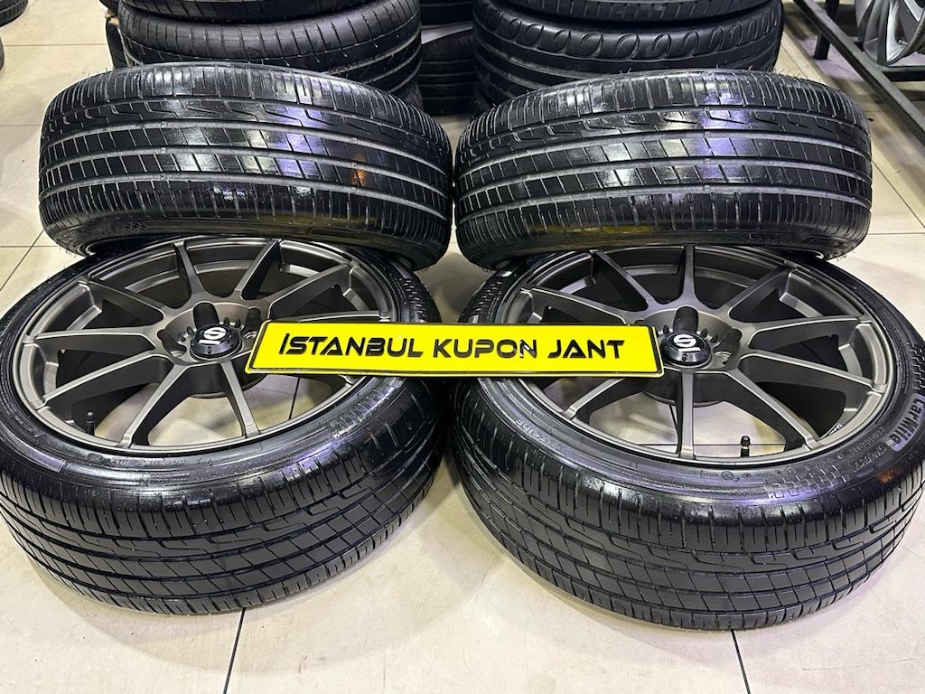 1AYLIK 5x112 SIFIR ! SPARCO BRONZ JANT LASTİK 215/40/18 225/40/18 2025 - 19